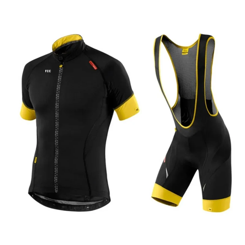 New Cycling Set Bike RCC MAVIC Summer Cycling Jersey Set Road Bicycle Jerseys MTB Bicycle Wear Breathable Clothing