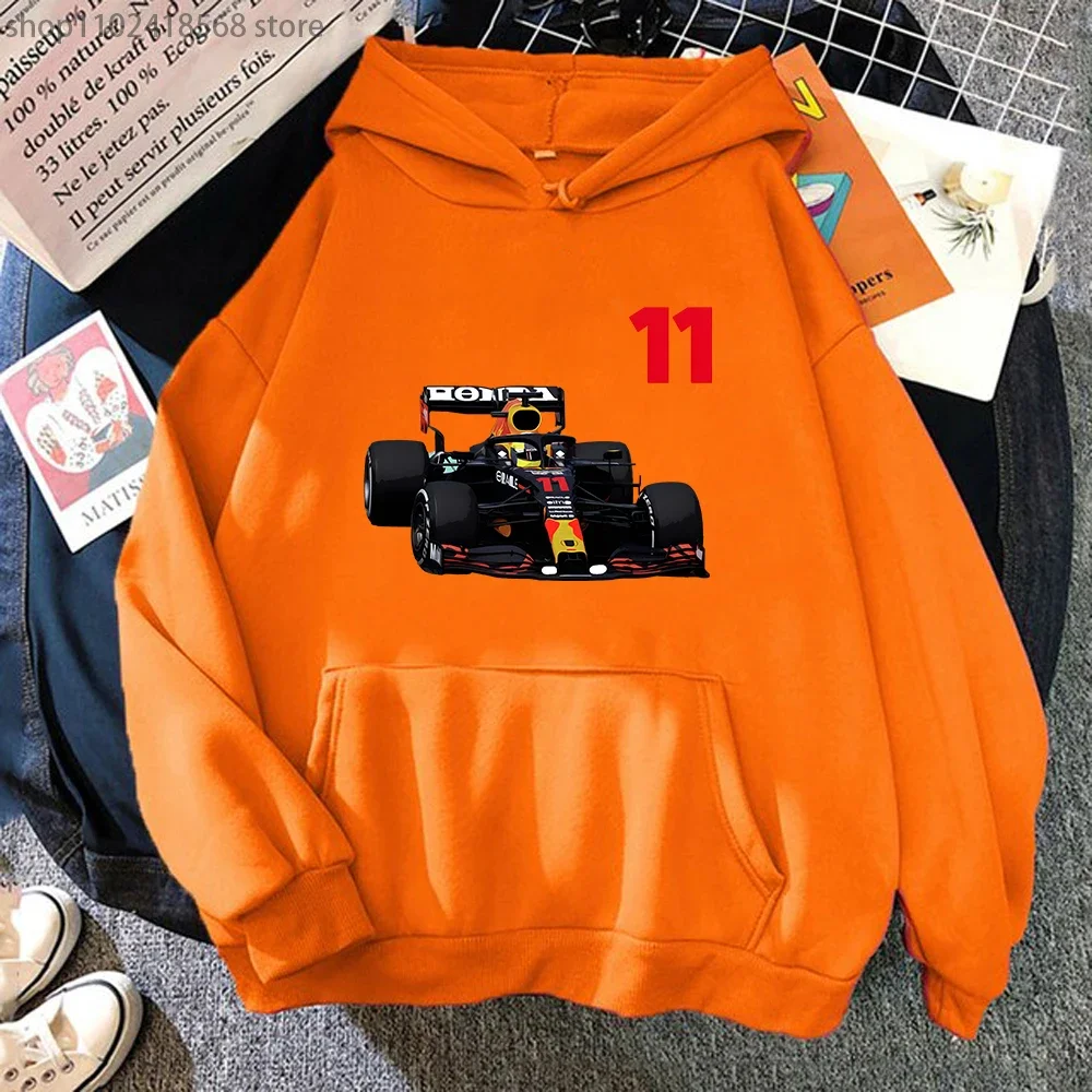 Mini F1 Car 11 Hoodies Hot Game Sweatshirts Cool Mens Clothes Men Women Harajuku Fashion Streetwear Male Y2k Tops Male Female