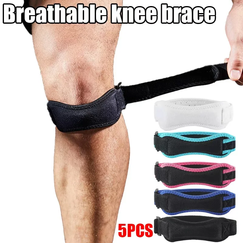 Sports Patella Brace Adjustable Strap EVA Kneepads Knee Support Pad Protective Gear Professional Basketball Volleyball Protector view 4