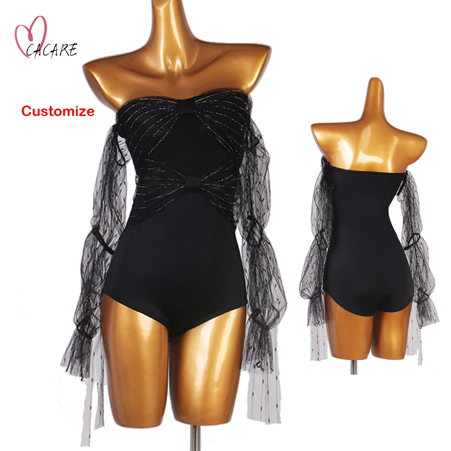 

Женское боди для латиноамериканских танцев D0927