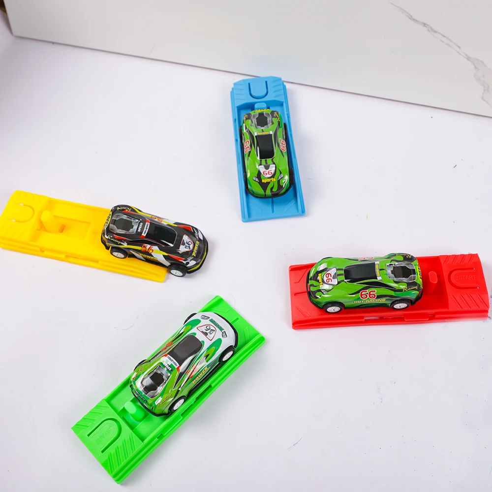 10Pcs Alloy Shooting Flying Racing Car Toy for Kids Boy Birthday Party Favors Baby Shower Guest Gifts Stuffer Pinata Bag Fillers