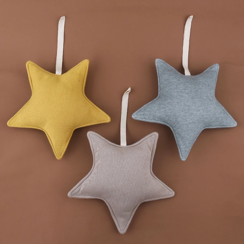 

Pacifier Chain Pendant Cotton Star Teethers Pacifier Clip Chain Pendant