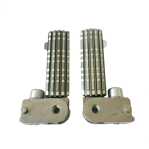 Fold Pedal For Citycoco Electric Scooter E-Bike Motorcycle Tricycle Alloy Foot Rest Scooter Motorbike Fold Pedal Foot-Peg