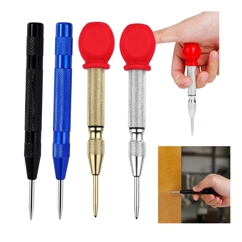 

Metal Drill Woodworking Automatic Centre Punch General Automatic Punch Adjustable Spring Loaded Automatic Punch Hand Tools Sets