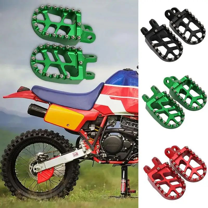 

Motorcycle CNC Foot Rest Footpegs Moto Universal Foot Pegs Pedals Bike Metal Footrest Suitable For XR250/400/600R KLX250