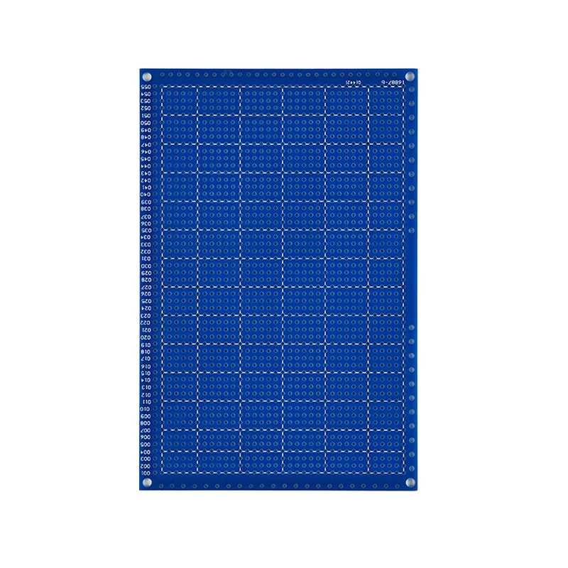 10*15CM 단면 스프레이 틴 블루 오일 5홀 1.6 두께 2.54/5.08 간격 PC 회로 보드 범용