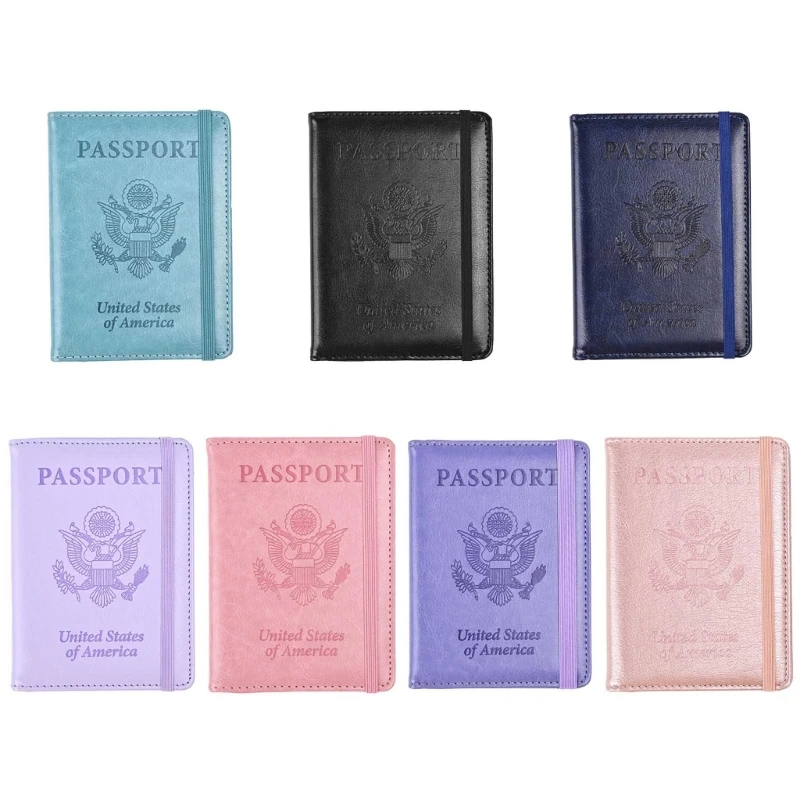 

E74B Versatile Travel Wallet Trendy & Functional Travel Wallet Holder for Safely Storing Passports Tickets Money while Travel