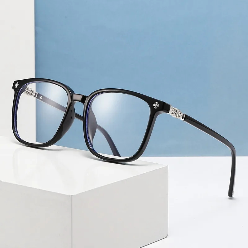 여성과 남성을 위한 새로운 안티 블루라이트 안경 컴퓨터/전화 일상 생활 패션 및 트렌디한 안경 천연 안경