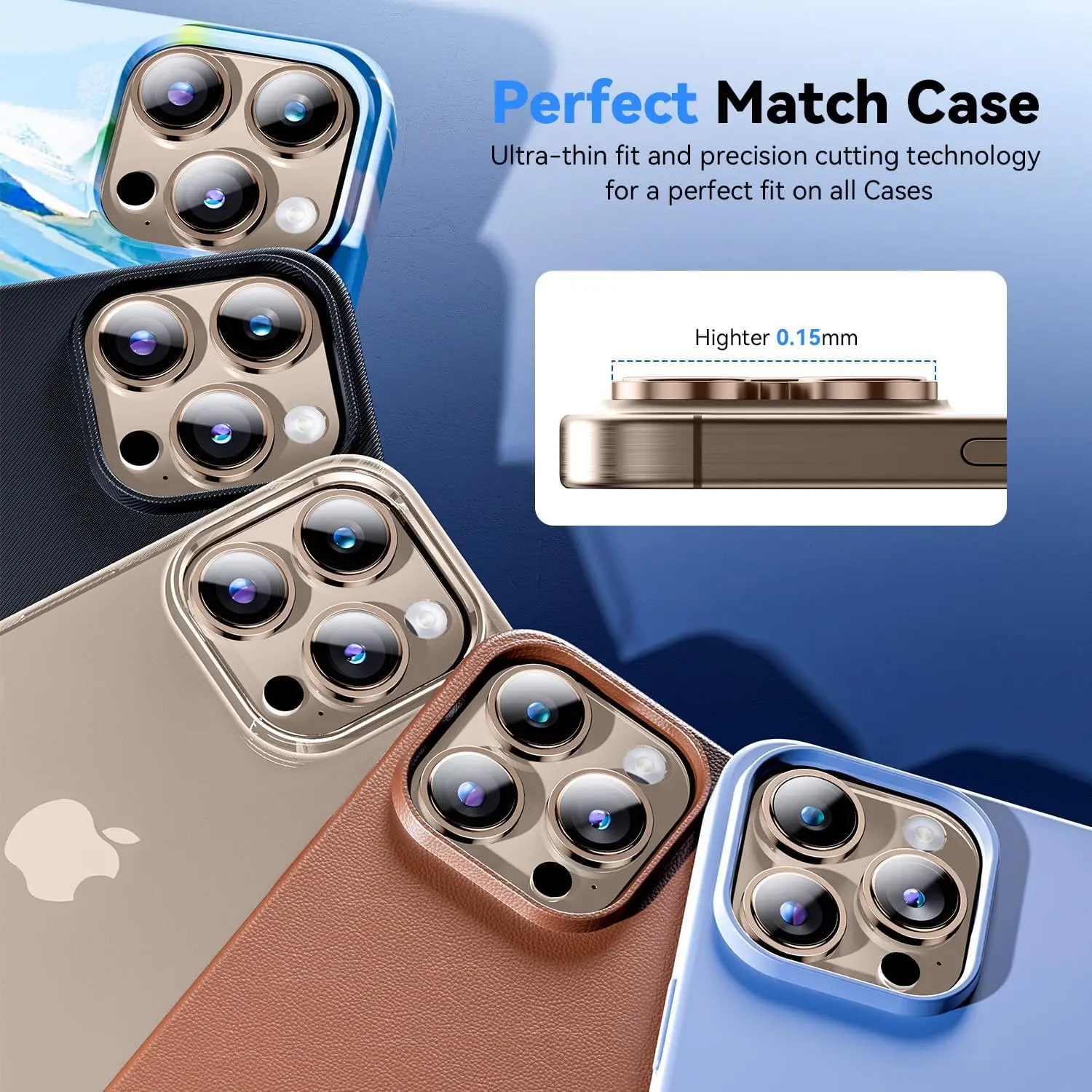 Protezione per obiettivo fotocamera compatibile con 16Pro/16Pro Max, in Protezione per obiettivo fotocamera compatibile con 16Pro/16Pro Max, in