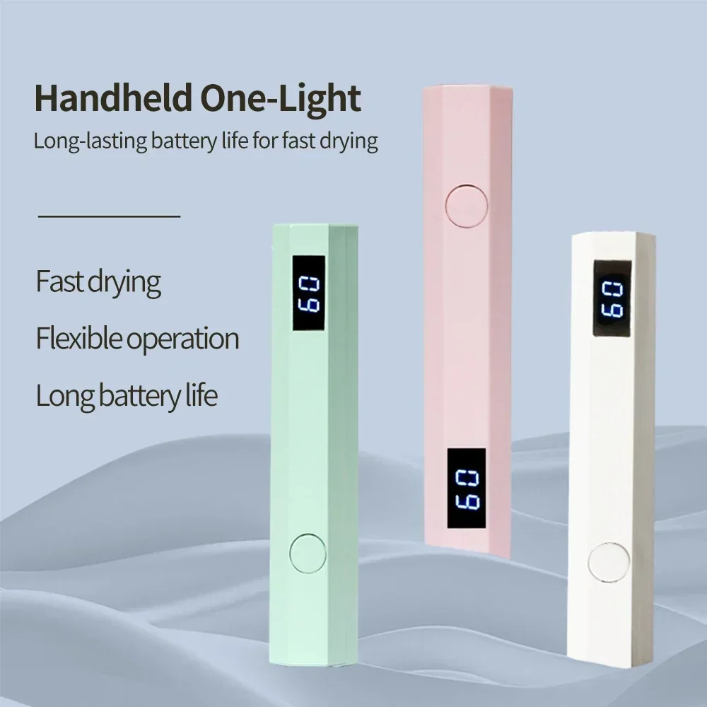 전문가용 UV LED 네일 램프 미니 패션 강력 휴대용 살롱 퀵 드라이 USB 네일 드라이어 기계 가정용 광선요법 도구
