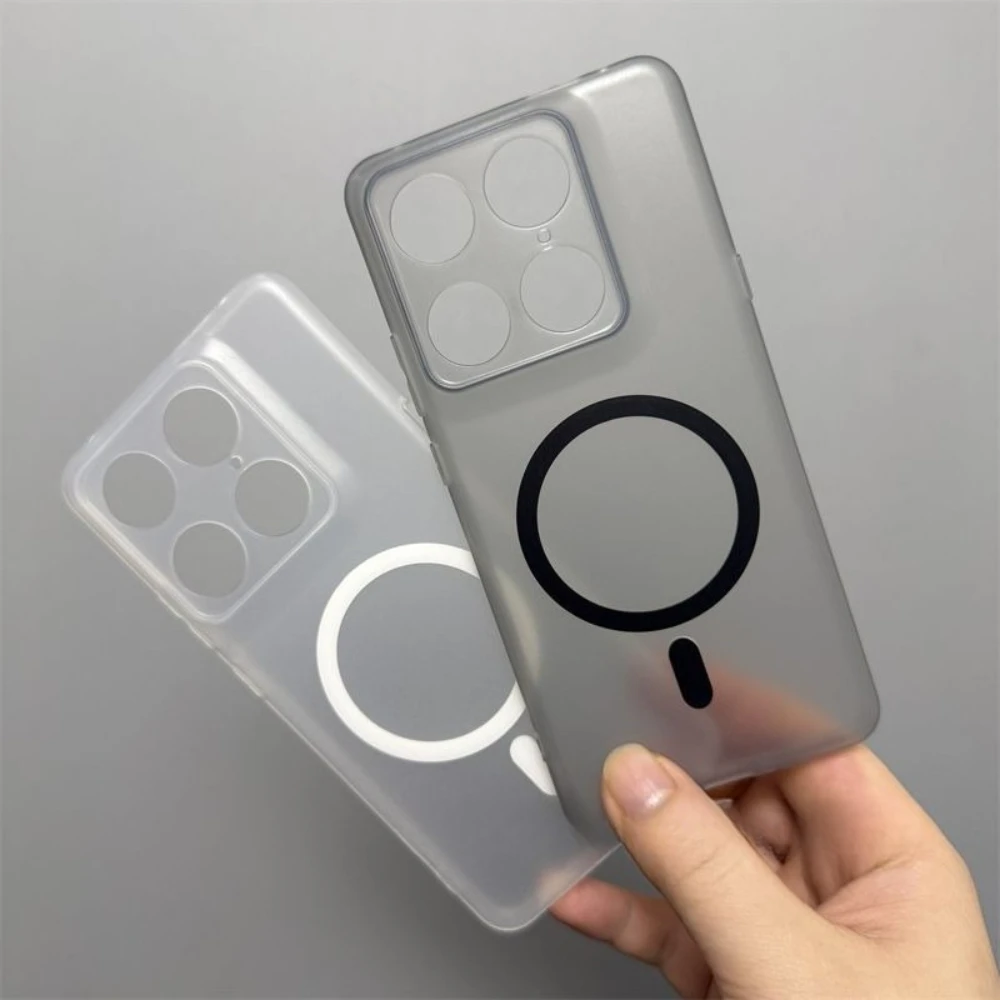 Modische, schlichte, ultradünne, transparente Hülle für Motorola Edge 70 Ultra 60 Pro Fusion G77 G67 G67 G57 Power mit magnetischem Schutz. – Detail 1