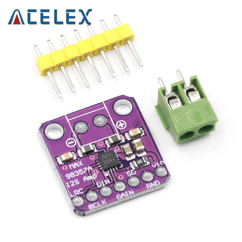 Max98357 I2S 3W Classe D Amplificatore Interfaccia Breakout Modulo Di Decodifica Dac Scheda Audio Senza Filtro Per Raspberry Pi Esp32