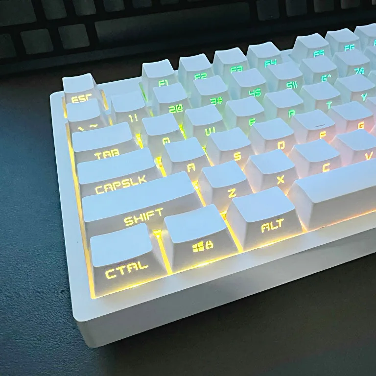 Gravação Lateral Backlit Keycaps Perfil Oem Abs Keycap para Cherry mx Switch Teclado Mecânico Faça Você Mesmo Personalizado Key Caps 131 Chaves