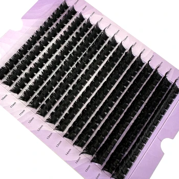 Cluster Eyelash Extension 224pcs 160D Natural Style Individual Eyelashes Segmented Eyelashes Bundles 3D Mink False Eyelashes 2