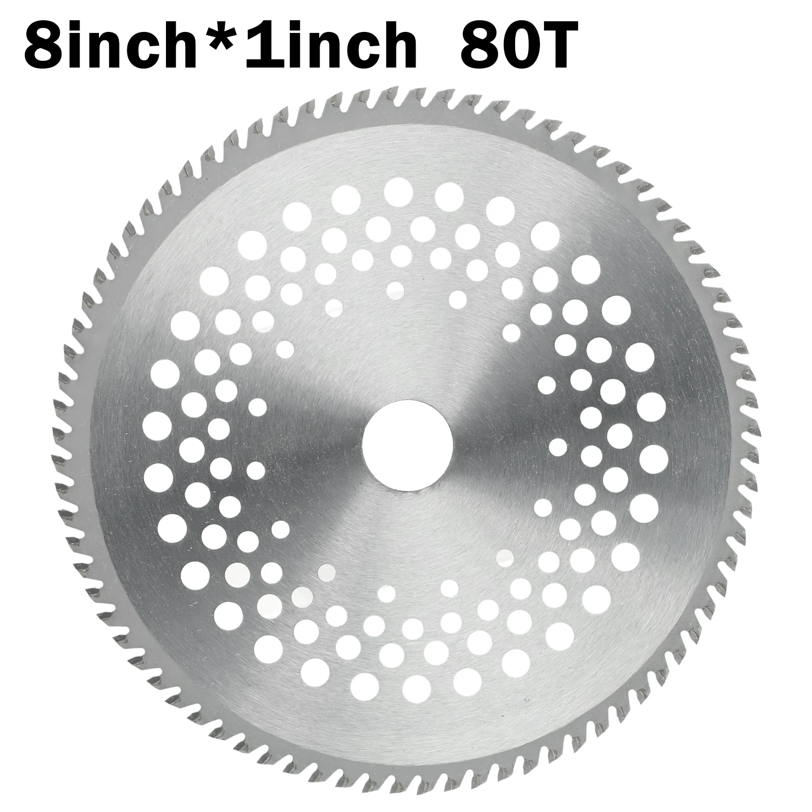 

10Inch 80T Carbide Brush Cutter Saw Blade Lawn Mower Grass Trimmer Blade Garden Tool Replacement Cutting Disc 200x25.4mm