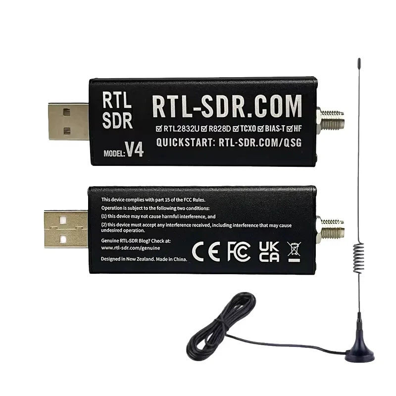 รูปสินค้า เครื่องรับสัญญาณวิทยุ SDR V4 พร้อมเสาอากาศ