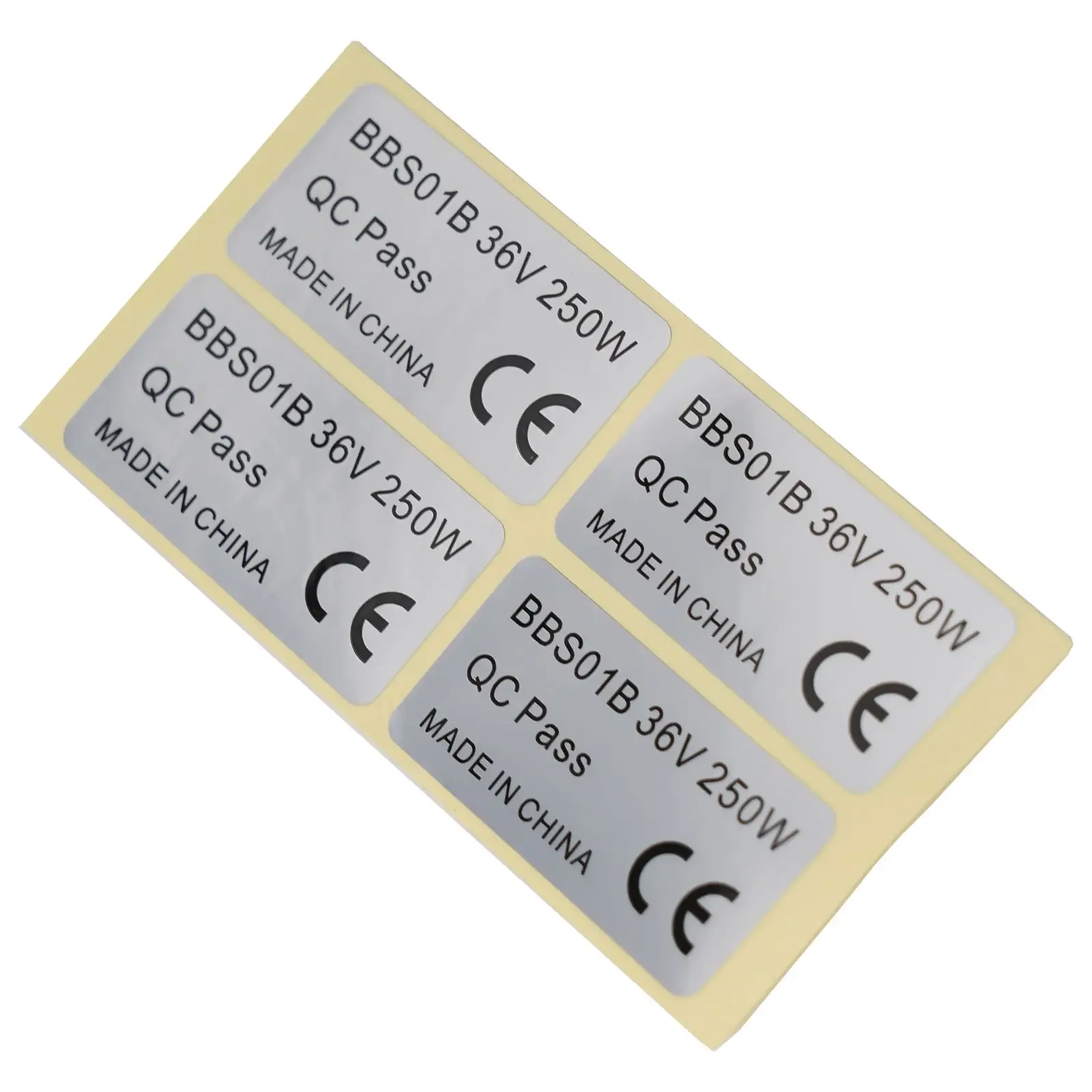 전기 자전거 스티커, BAFANG 36V 250W 48V 750W 01/HD 모터용, 자체 접착 스티커 액세서리, 20 개