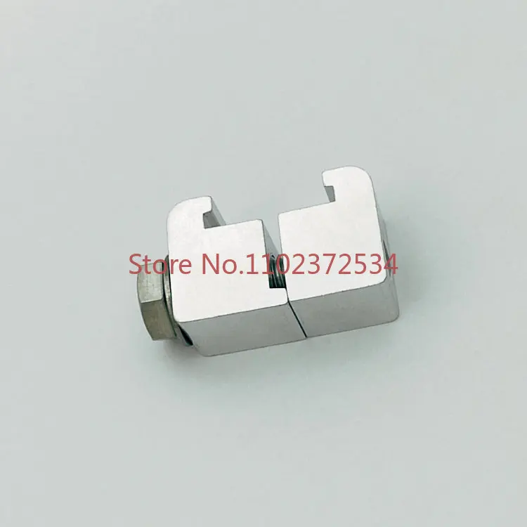 

10 pieces ISO vacuum aluminum alloy C-type clamp flange bolt single M8 double M10 side M12 hook type clamp fitting 1