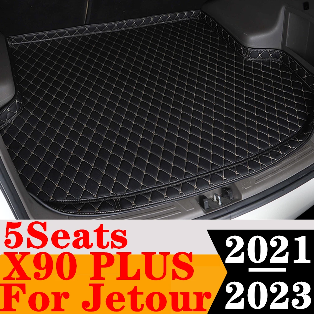 

Коврик для багажника Jetour X90 PLUS, 5 мест, 2023, 2022, 2021 XPE