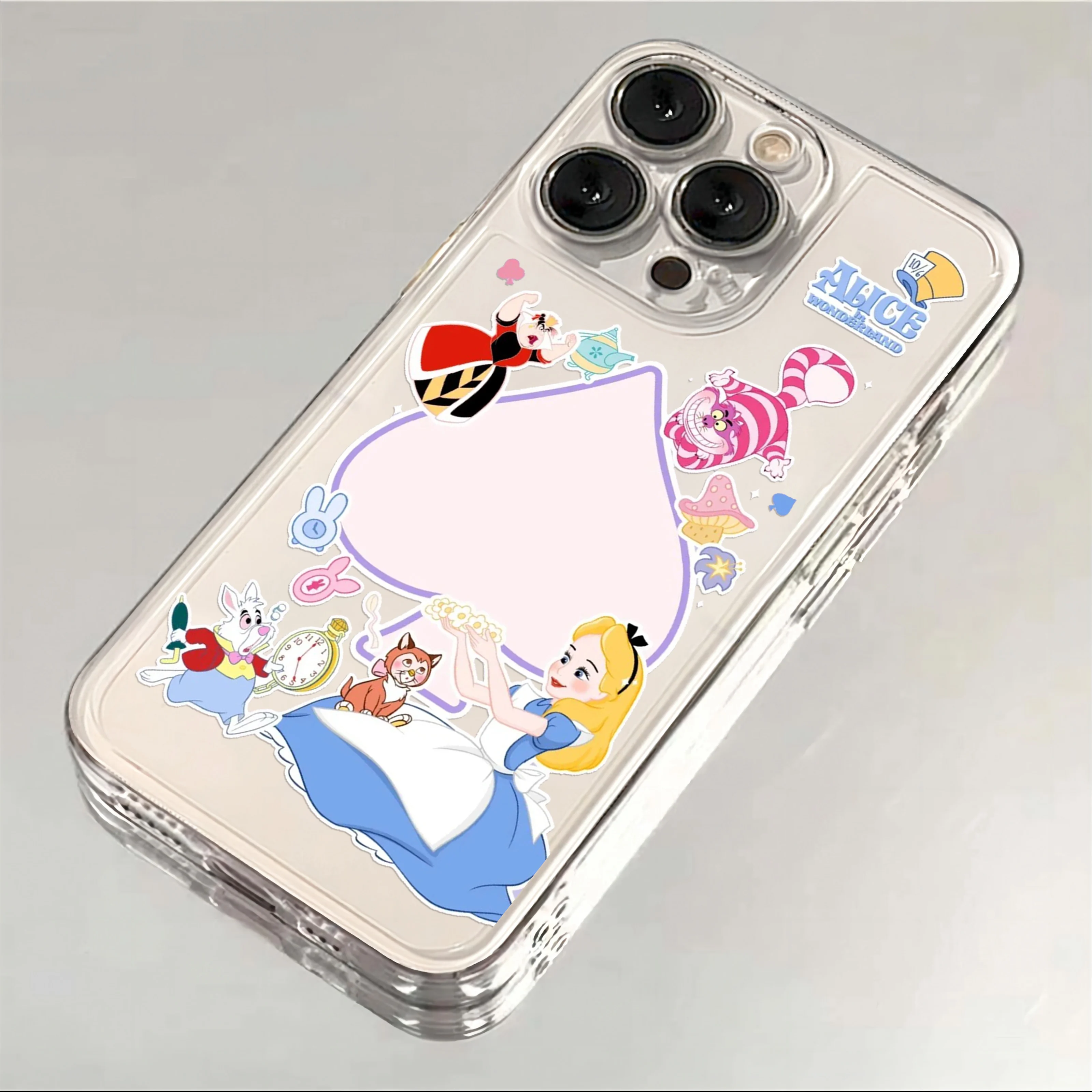 アリス・イン・ワンダーランド iPhone 14 Proケース Alice in Wonderland Phone Case for iPhone 16 15 14 Plus 13
