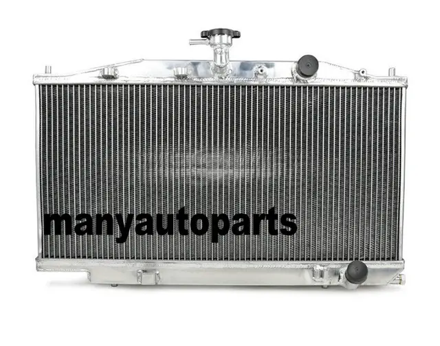 GOWEラジエータ56 MMアルミニウム合金ラジエータ用ホンダシビックタイプR EP 3 K 20 2001-2006用 3列 52mm フルアルミラジエーター ホンダ シビック B18C⁄B16A 32mm IN⁄OUT 92-00用