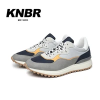 Espadrilles décontractées hommes formateurs en cuir chaussures confortables pour la marche randonnée Jogging Sport hommes formateurs hommes chaussures 4