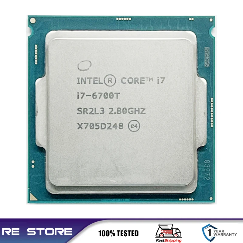 Bibliografie Hertog voordeel Intel Core I7-6700T I7 6700T 2.8Ghz Quad-Core 8-schroefdraad Cpu-Processor  8M 35W Lga 1151 - AliExpress