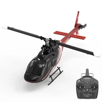 YXZNRC F08 Bell-206 1:27 Scale Altitude Hold Optical Flow Positioning Dual Brushless Motor RC Helicopter 1