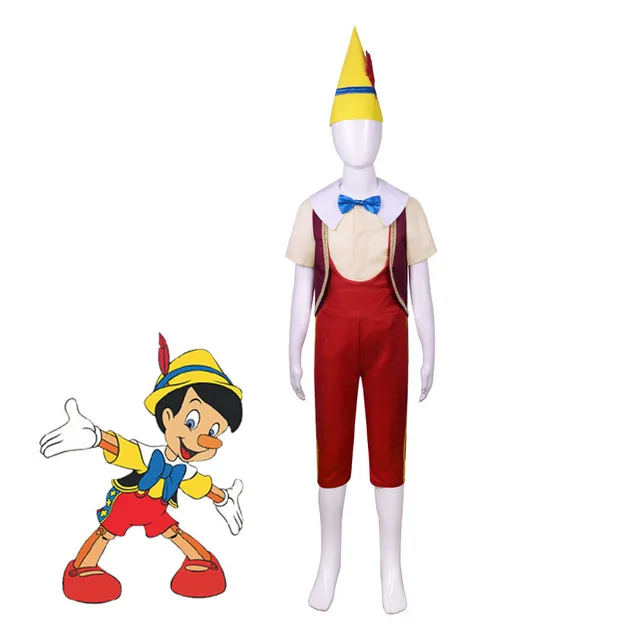 Halloween Costume Costume Di Carnevale Pinocchio Costume Da