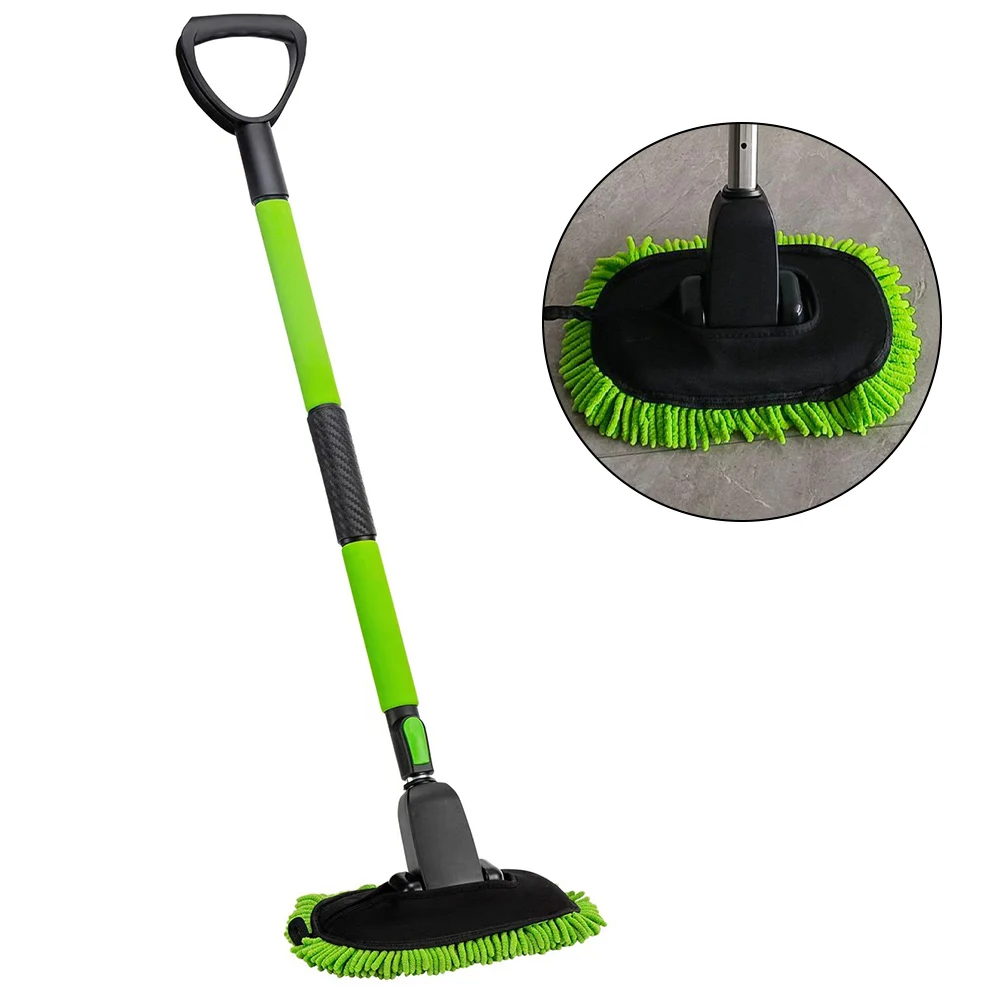 

Car Cleaning Brush Mop Adjustable Super Absorbent Car Wash Brush Telescopic Long Handle Mop Car Cleaning Tool