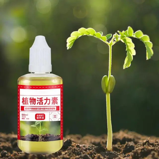 Növénynövekedés -Fokozó 50 Ml Serkenti A Gyökér Termelését Keményfa És Puhafa Dugványok Probiotikájában Talaj Növények Magjában - Image 2