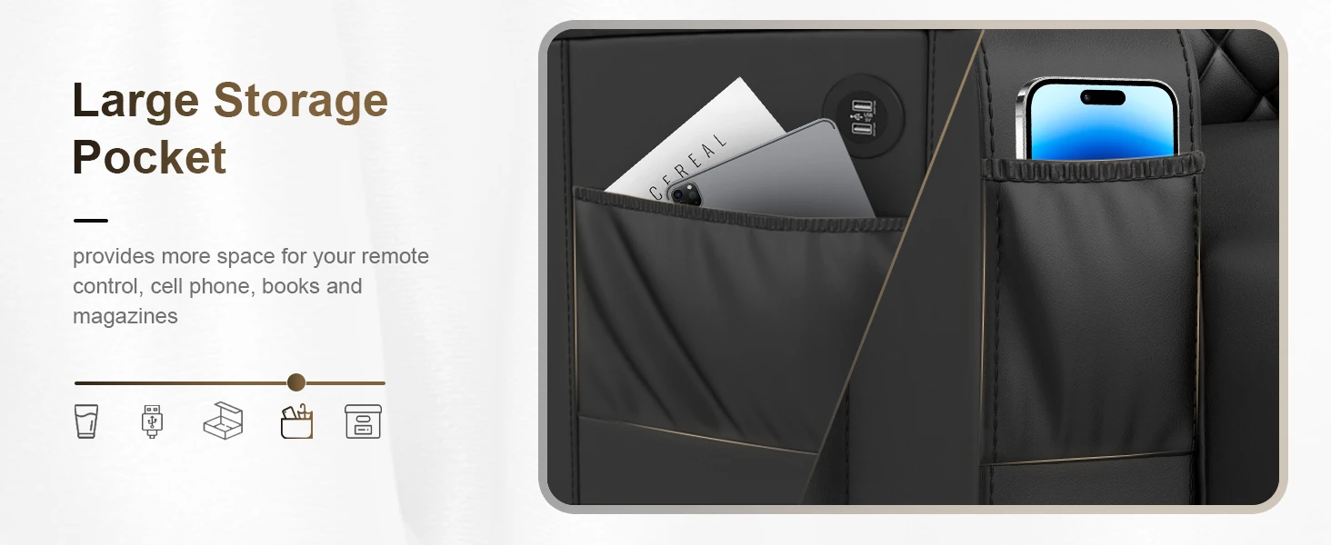 Large Storage Pocket