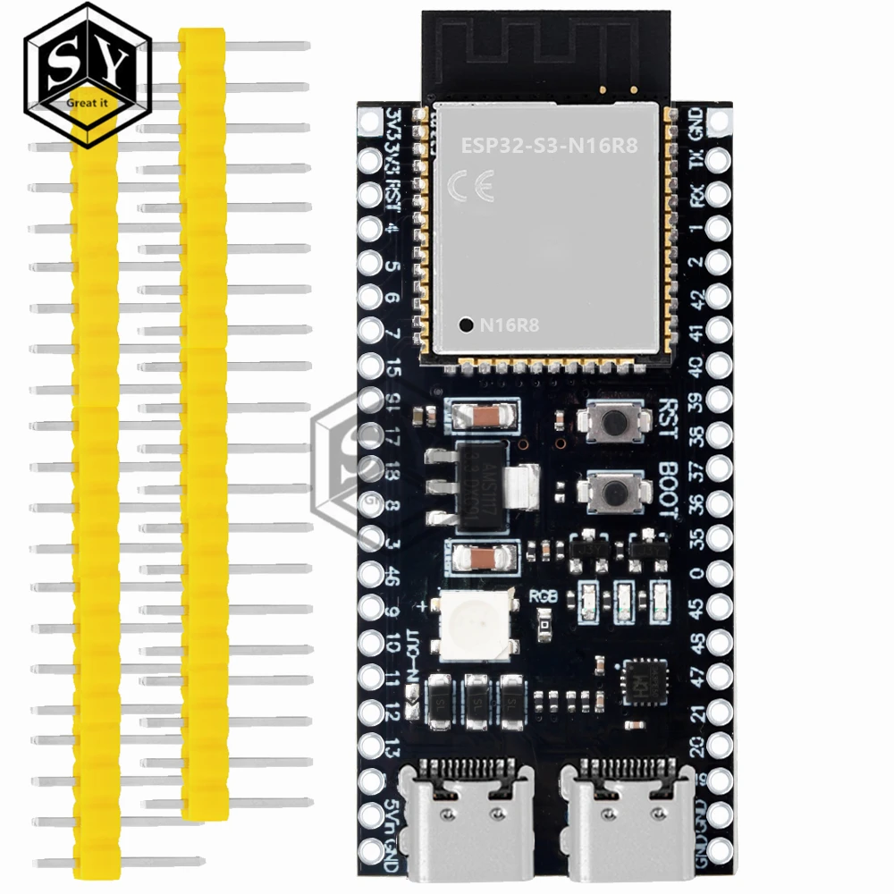 รูปสินค้า ESP32-S3 โมดูล IoT พัฒนาโปรเจกต์ได้ทุกอย่าง
