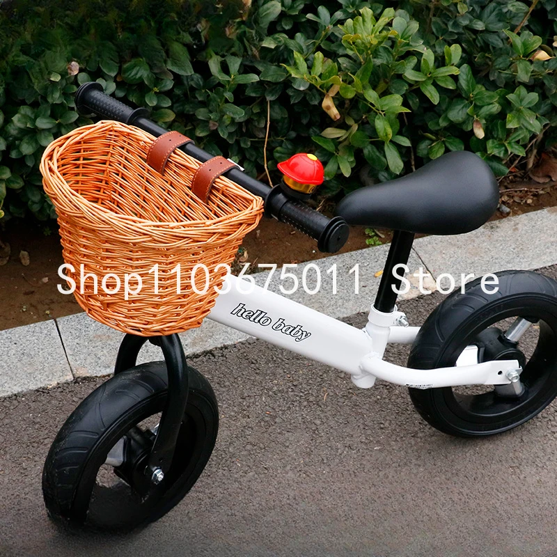 

Wicker basket, balance bike basket, children's basket, wicker basket