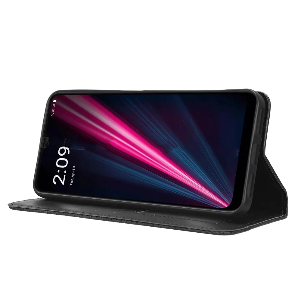 BAILI per T Phone Pro 5G 2023 Custodia, Flip Wallet Custodia in Pelle