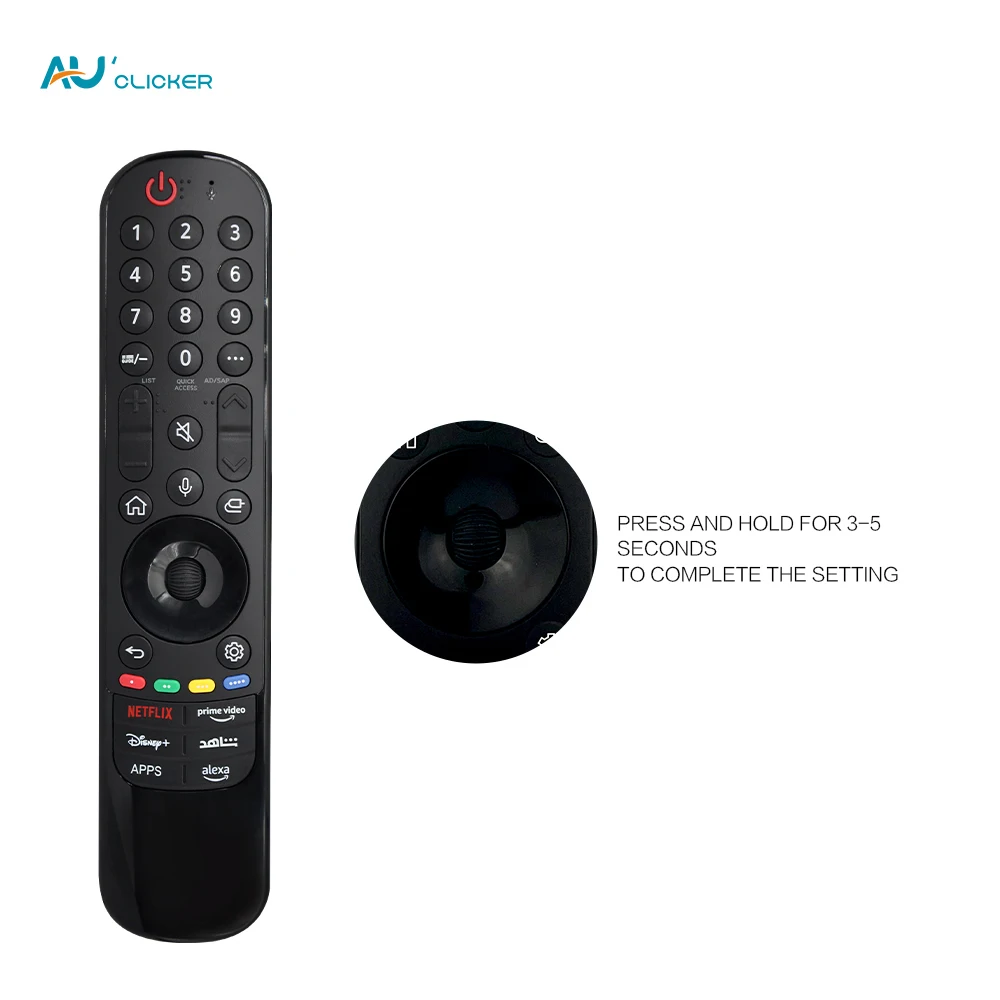 음성 인식 및 포인터 기능이 있는 스마트 TV 매직 리모컨, MR24GA 교체, AKB76045507