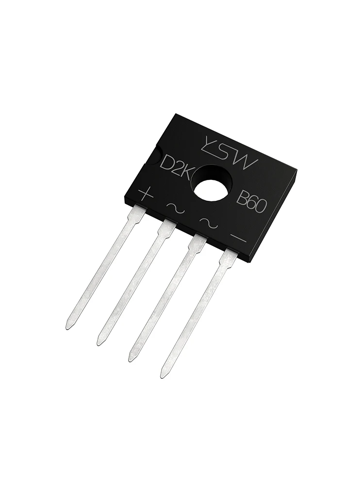 Bridge Rectifier 50pcs D3K D2KB05 D2KB60 D2KB20 D2KB100 Single Phase Standard Through Hole