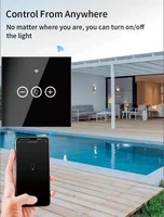 Tuya WiFi EU/US Smart Dimmer Switch Light Wireless Touch Smart Life APP Voice Control Lamp Switch Work with Alexa Google Home - Image 2