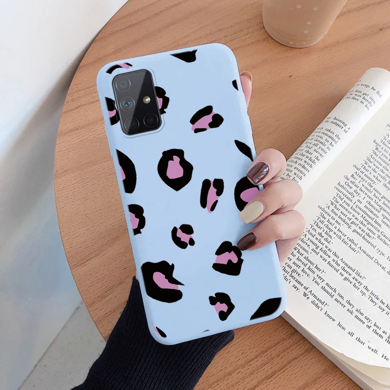 Leopard Print Soft Silicone Protective Phone Case - Stylish Back Cover