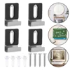 Mirror Hanging Kit Mirror Bracket Clips For Cabinets Hassle-Free Setup Long-Lasting Durability Resistant To Breakage 6