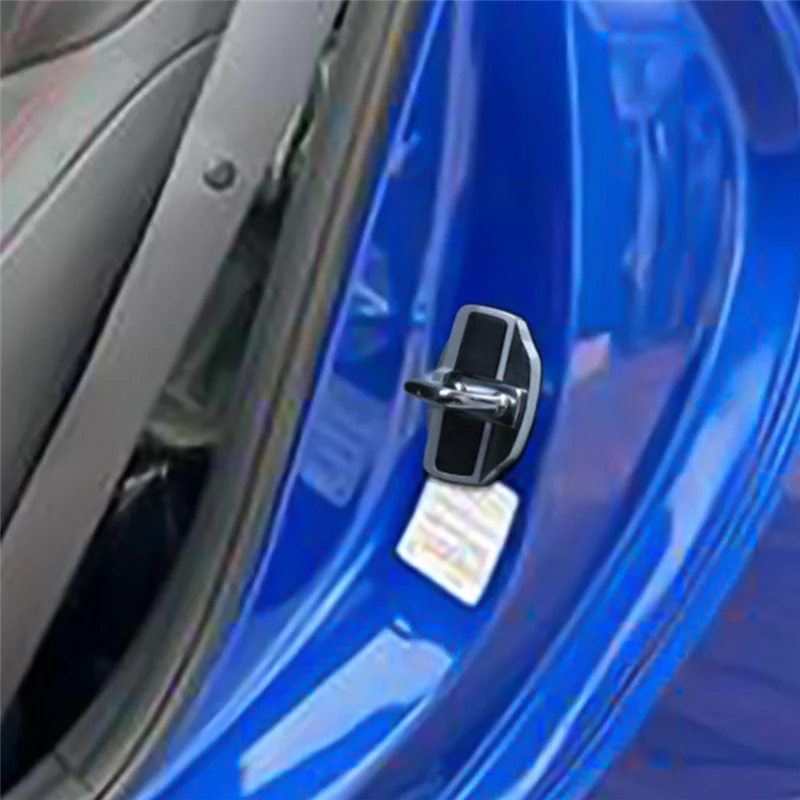 4 Set TRD Door Stabilizer Door Lock Protector Latches Cover for Subaru All Series BRZ XV Forester Legacy Outback WRX 4