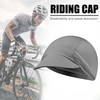 Men Outdoor Quick-Drying Bicycle Riding Cap Mesh Fabrics Breathable Solid Color Cycling Hat Women Portable Dustproof Sports Hat 2