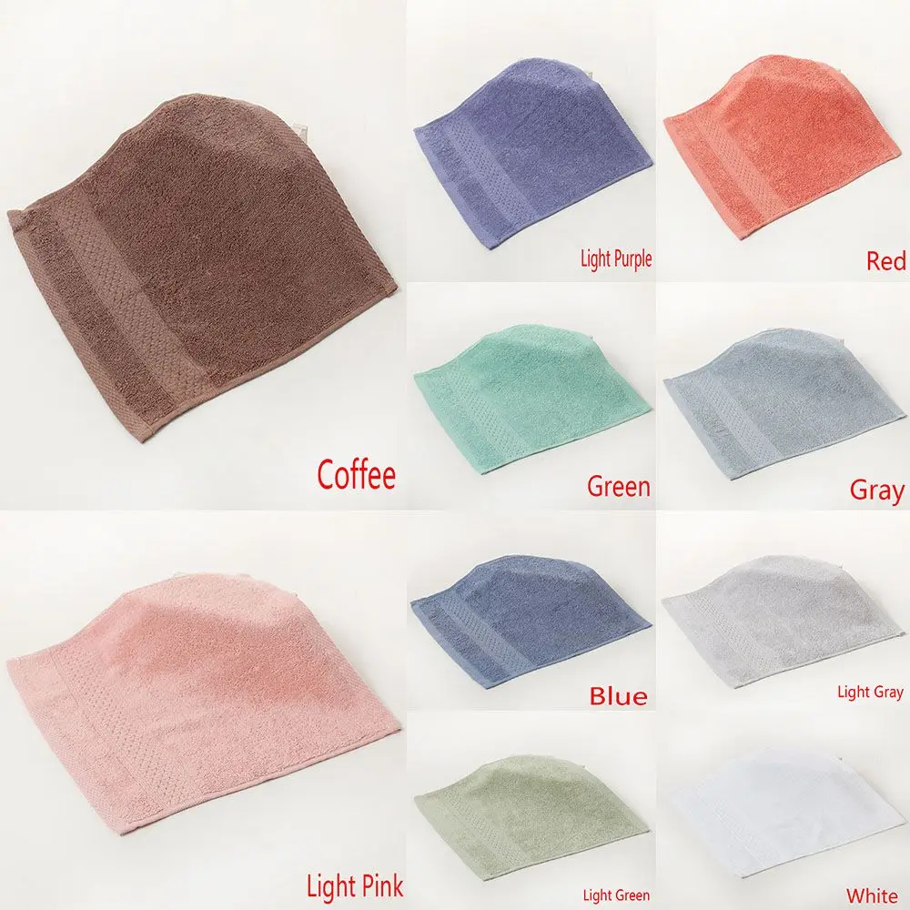 Extreme Comfort Cotton Antibacterial Absorbent Face Towel Square Scarf Dry Body Wash Cloths 6