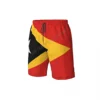 Summer Men's East Timor Flag Beach Pants Shorts Surfing M-2XL Polyester Swimwear Running 5