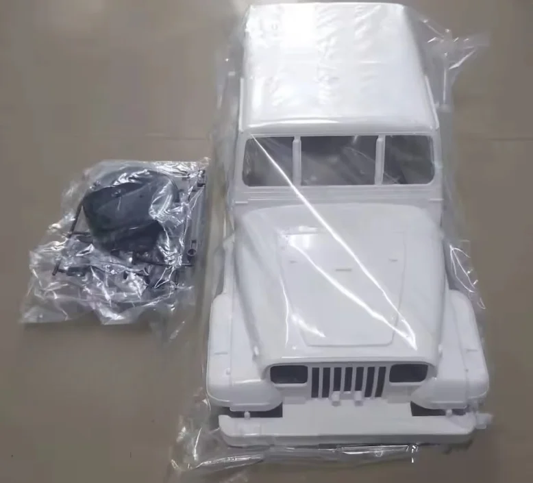 1/10 Tamiya YJ Wrangler Hard Original Hard Body shell Part