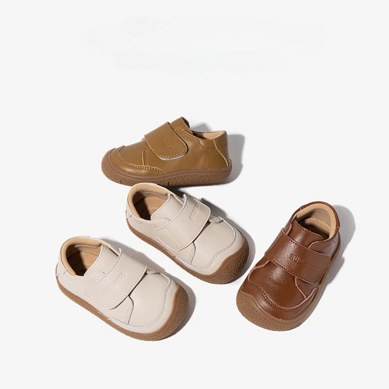 Children's Closed Toe Toddler Shoes Spring Autumn New Baby Soft-soled Casual Flats Girls Kick-proof School Student Boys Footwear