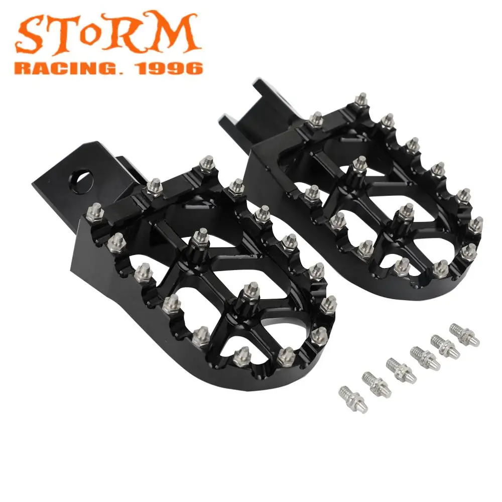 Мотоциклетные аксессуары Подножки для YamahaTW200 1987-2023 Мотокросс алюминиевый Байк