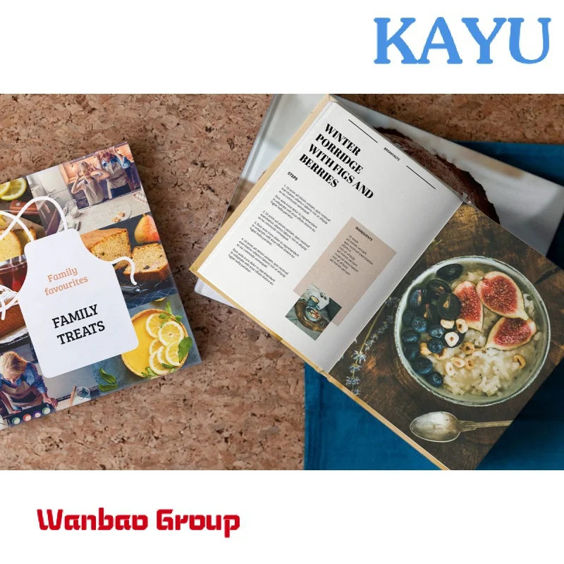 High Quality Colored Book Restaurant Hotel Menu Printing Food Catalog Design Magazine Printing