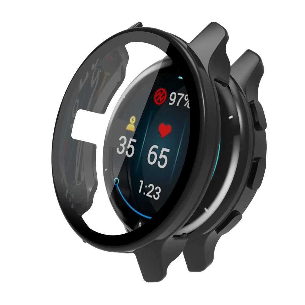Durable Glass Screen Protector Case for Garmin Venu Watch Series
