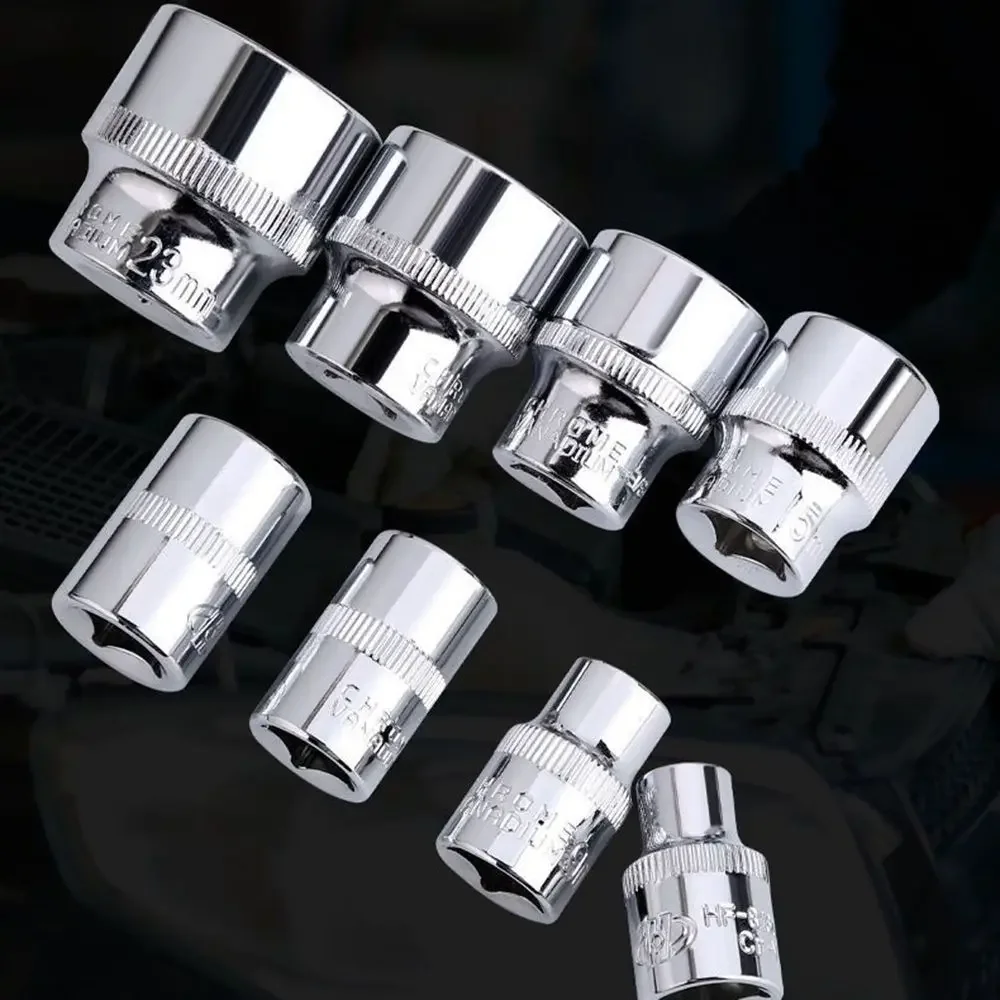 6-24mm 3/8" Square Drive Socket Bit Removal Tools for Wrench Socket Power Tool Accessories CRV Spanner Ratchet Wrench Nut 5